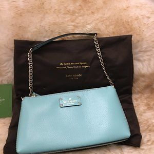 Kate Spade Wellesley Byrd Leather Chain Purse